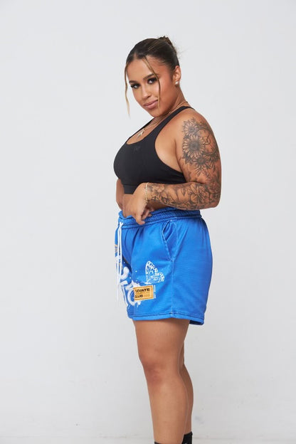 ATHLETICS CLUB 5" MESH SHORTS - SKY BLUE
