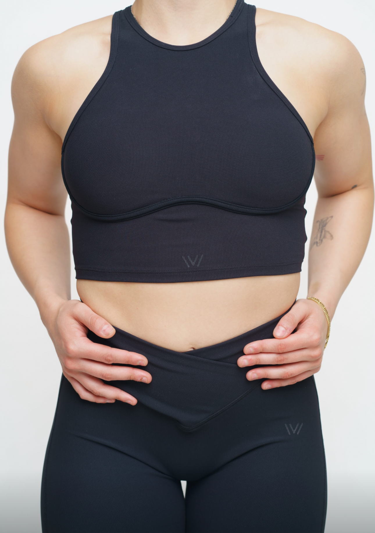 Everyday Crop Top - Classic Black