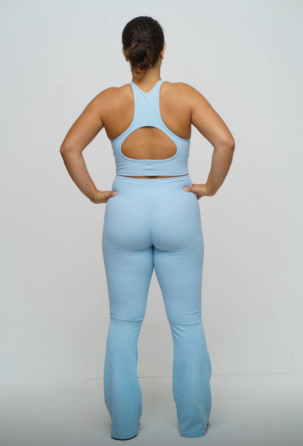 Everyday Crop Top - Sky Blue