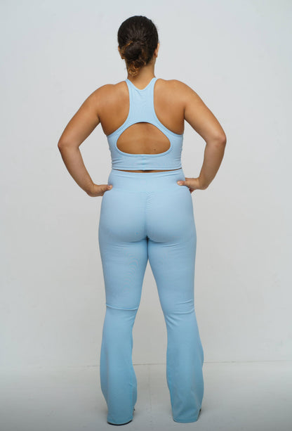 Everyday Crop Top - Sky Blue